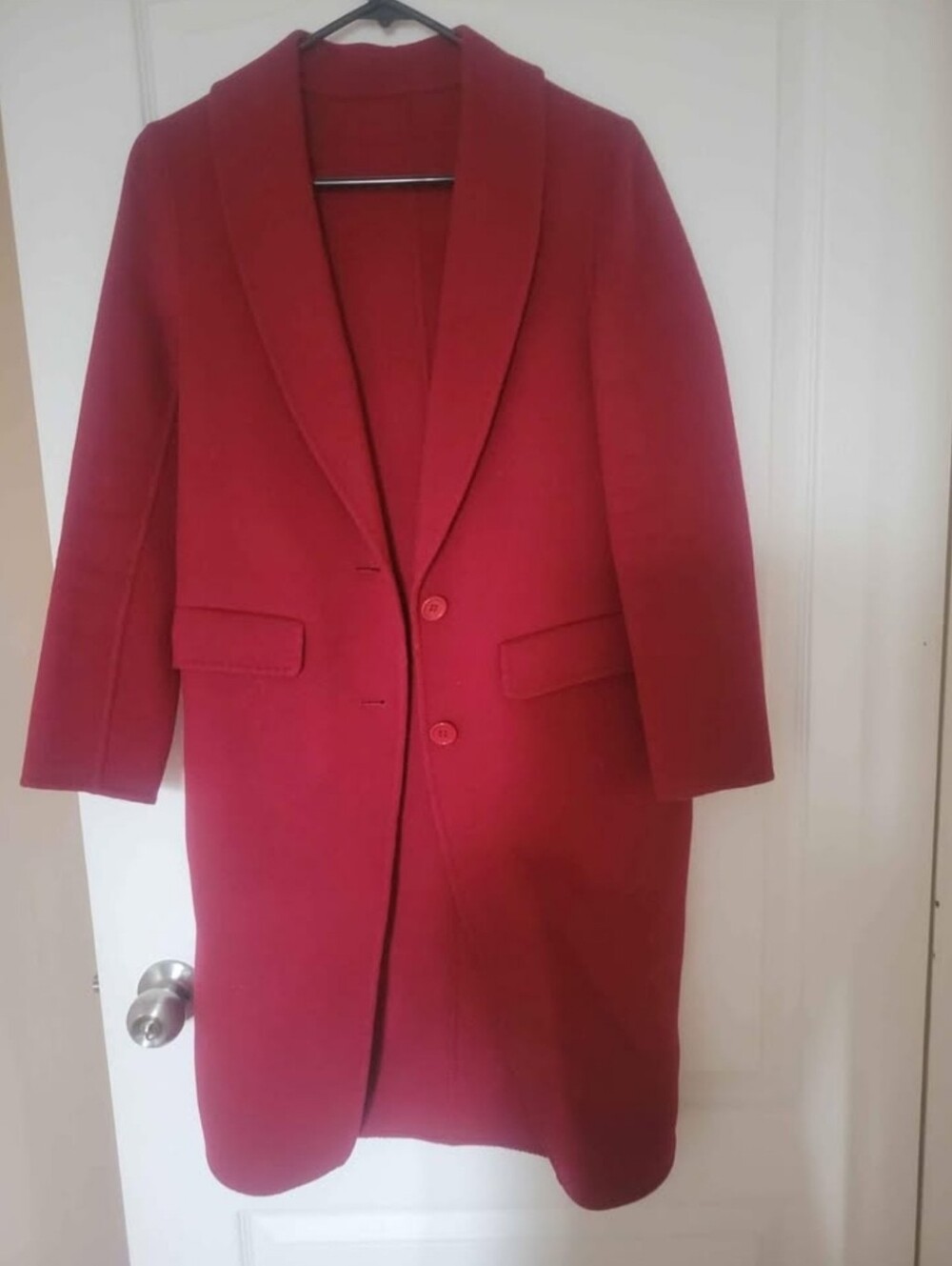 Classic Red Long Coat